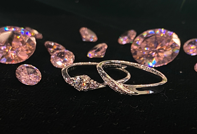 【南大阪・和歌山市】高品質なピンクダイヤモンドを使用したブライダルジュエリーブランド、Mariage entが可愛い♡