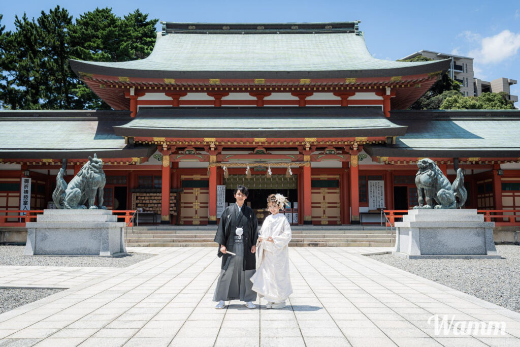 【静岡浜松前撮り】浜松で神社式を挙げるなら　内容充実でもっともリーズナブルなグランドホテル浜松がおすすめ