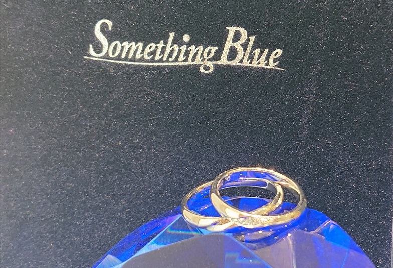 【京都市】着けていると幸せになれる結婚指輪！内側にブルーサファイヤが入ったSomething Blue（サムシングブルー）のご紹介！