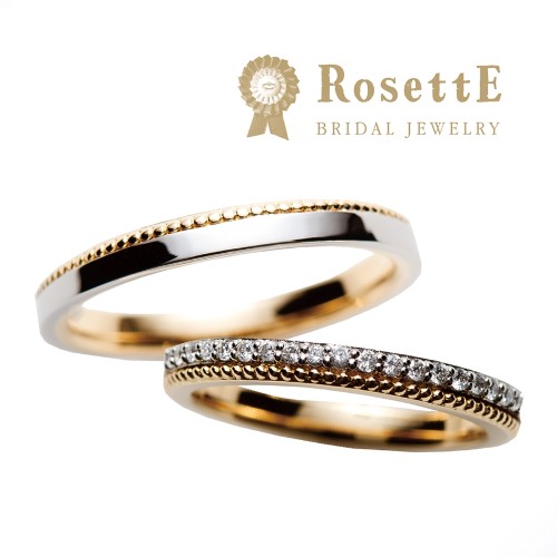 RosettE(ロゼット)の結婚指輪　DEWDROP～しずく～