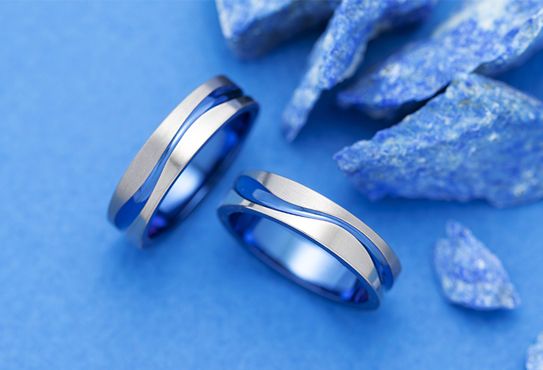 【浜松市】ブルーが好きなあなたに！結婚指輪で色を表現するおすすめの方法とは？