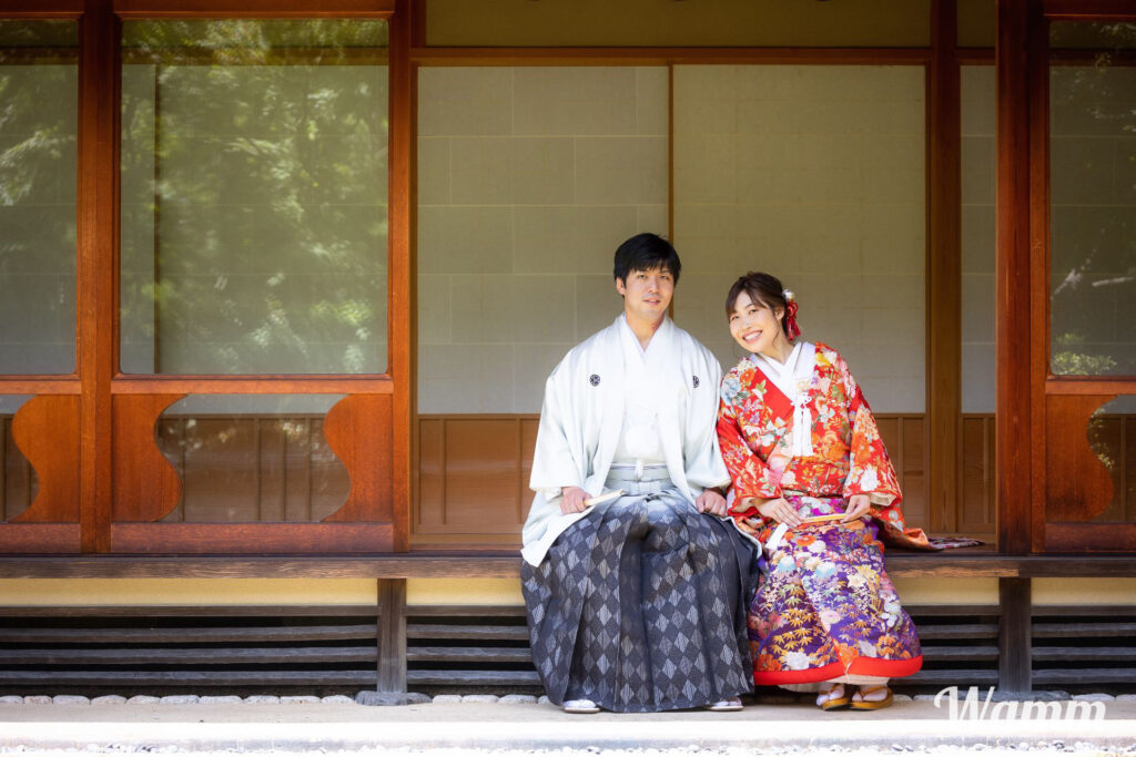 【静岡浜松前撮り】紅葉山庭園のお手入れが素晴らしい！県下有数の和装ロケーションスポット