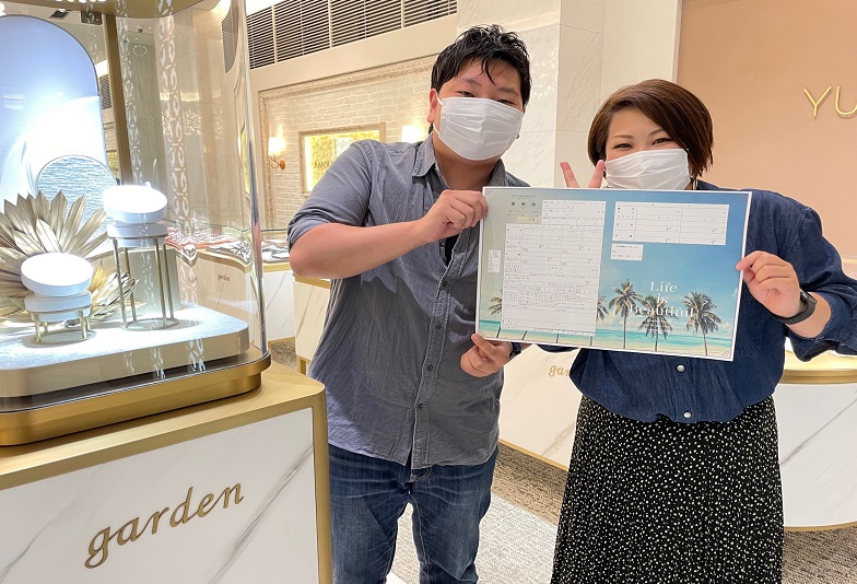 【京都四条通り】結婚指輪の決め手が見つかる？garden京都へ来店されたお客様の声をご紹介