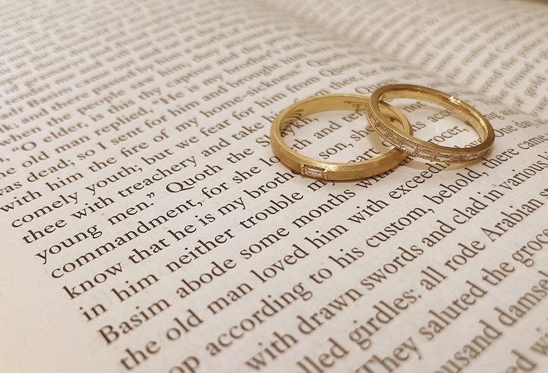 浜松　結婚指輪　ゴールド