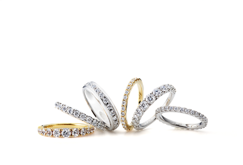 ラザールダイヤモンドの婚約指輪、エタニティーリング