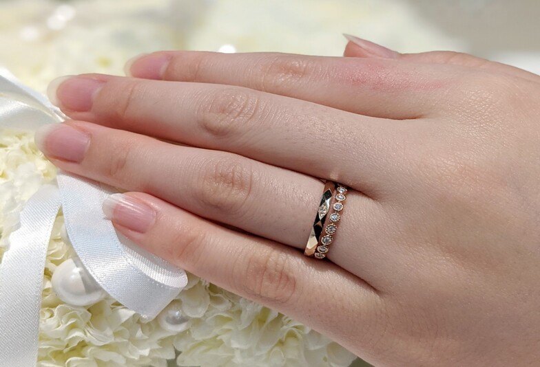 ラブボンドの婚約指輪と結婚指輪
