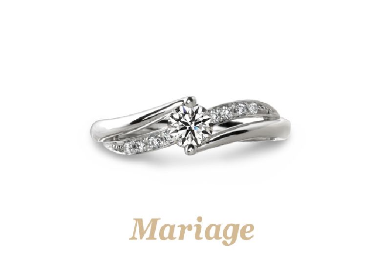 Mariageentの婚約指輪デザインでプルミエール