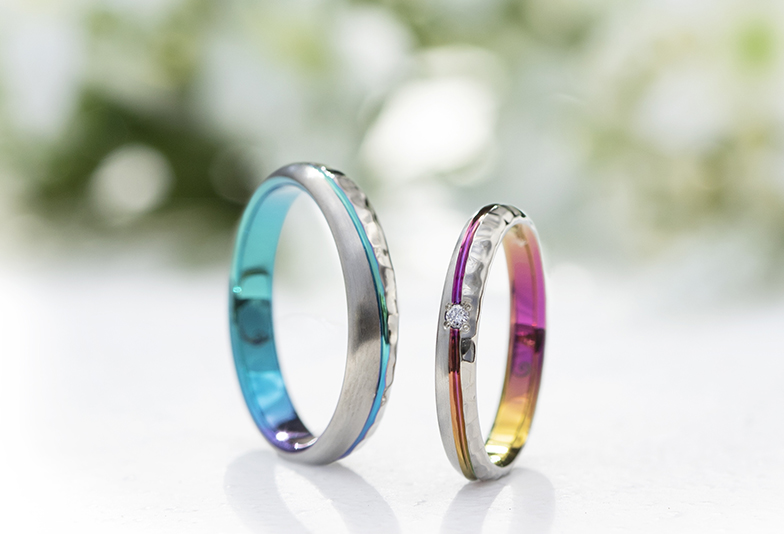 【浜松市】結婚指輪にふたりだけのカラーを『オリジナルグラデーション』って何？