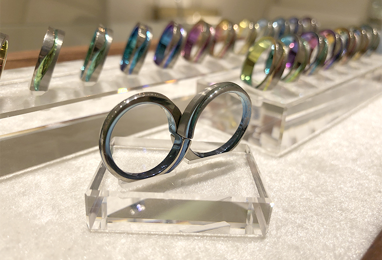 静岡市結婚指輪カラー