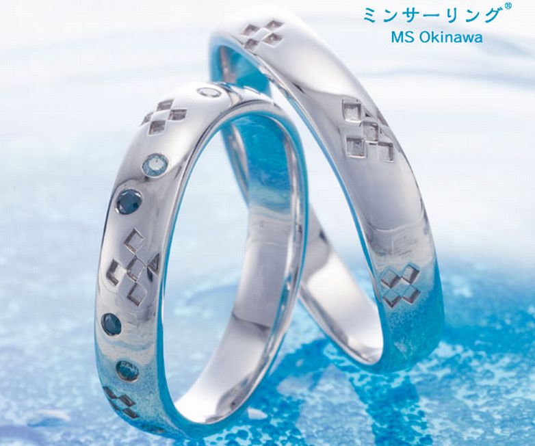 ミンサーリング　結婚指輪　OKA 004/004D　