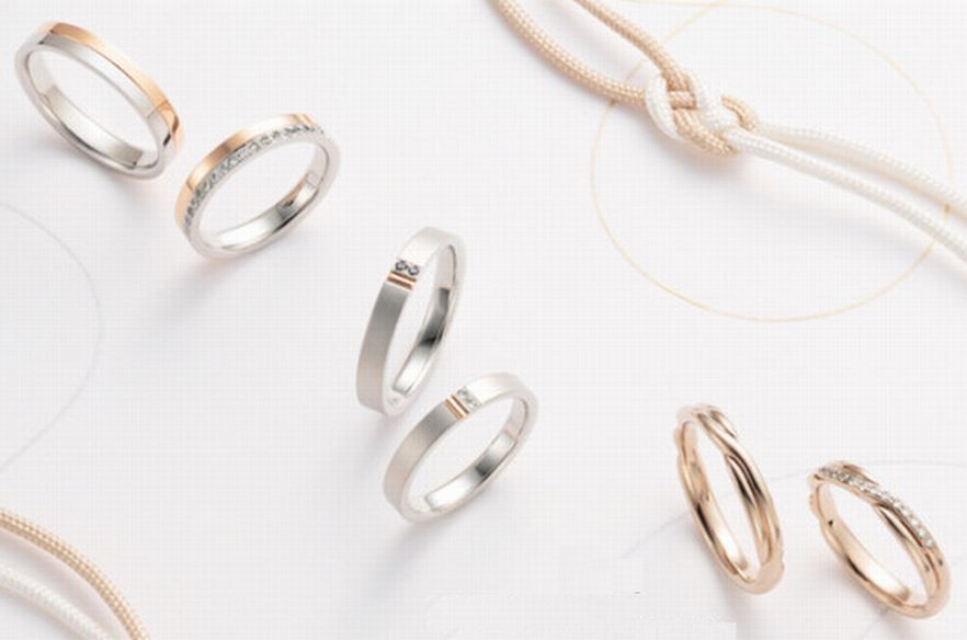 【神戸市・三ノ宮】少し個性的なデザインをお探しなら和テイストの結婚指輪がお勧めです！