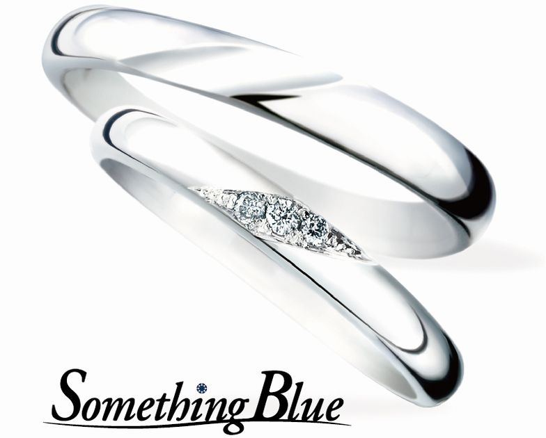サムシングブルー　結婚指輪　ウィル