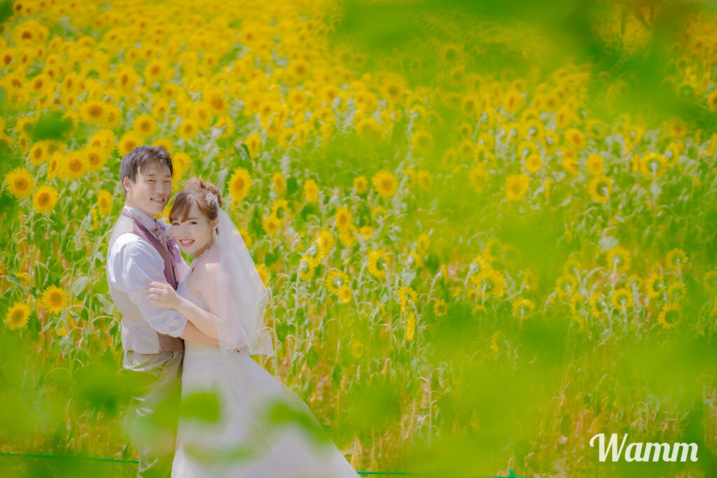 【静岡浜松前撮り】春のお花と一緒に撮影しませんか？浜名湖ガーデンパークでは春の花が待ってくれていますよ