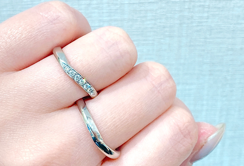 石川県で人気のラザールダイヤモンドの結婚指輪,LAZARE DIAMOND URA904-URB904