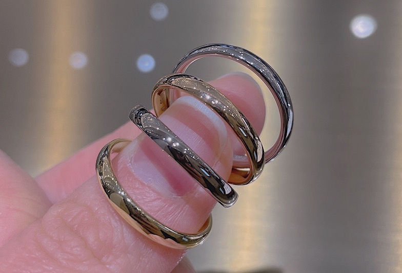 福井市開発カスタムできると人気の結婚指輪マイスター