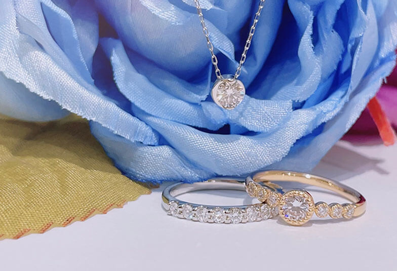 【静岡市】お母さんの婚約指輪をリメイクして普段使いできる？