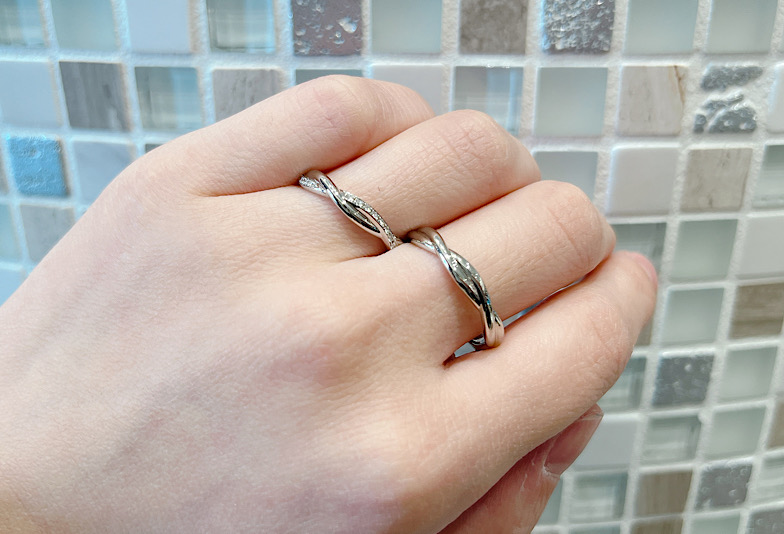 福井で人気のラザールダイヤモンドの結婚指輪