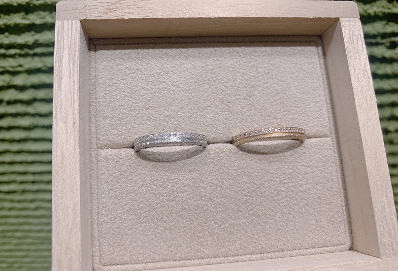 【大阪梅田】ユカホウジョウはオシャレで普段から重ね着けもできる結婚指輪のデザイナーズブランドとして人気！