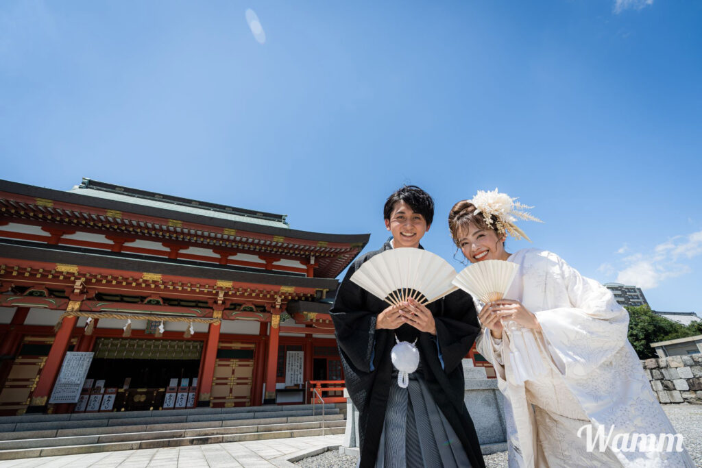 【静岡浜松前撮り】浜松で神社式を挙げるならグランドホテル浜松の「遠州和婚」プランが最もお得！