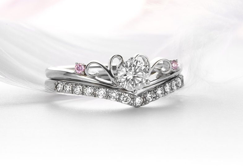 【浜松市】可愛い婚約指輪ならピンクダイヤモンドが輝く「ドルファーニ」がオススメ！