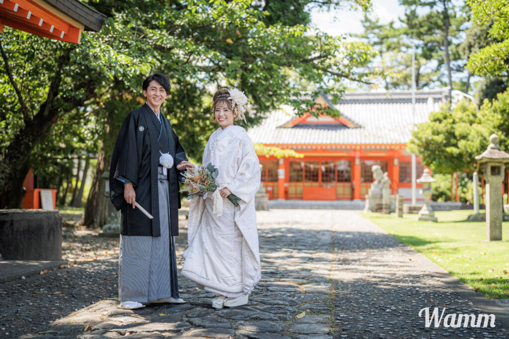 【静岡浜松前撮り】神社式ならグランドホテル浜松で！神社式プランが安い！お得なんです