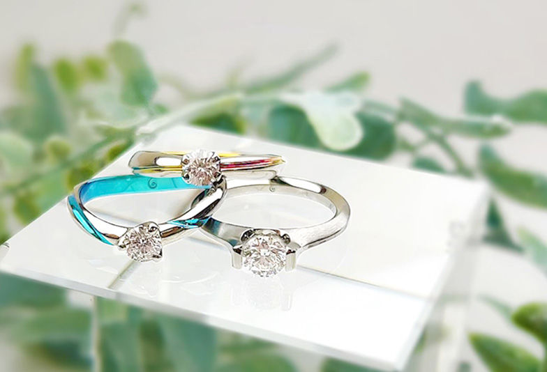【静岡市】シンプルな婚約指輪はもう古い？個性的なデザインが人気の理由