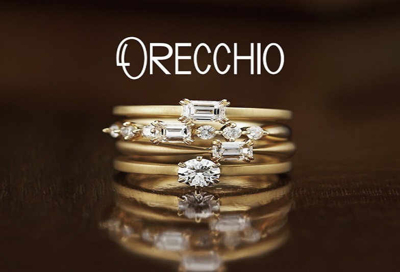 【大阪・心斎橋】おしゃれ花嫁が選ぶ婚約指輪。四角ダイヤモンドのブランド「ORECCHIO-オレッキオ-」をご紹介します！