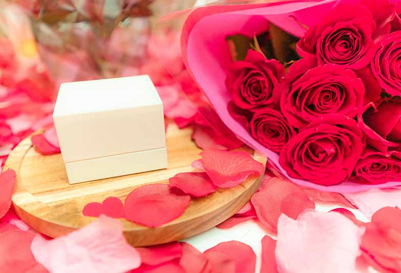 【浜松市】サプライズプロポーズには女性人気の高い花束を！花の種類や本数の意味を徹底解説いたします。