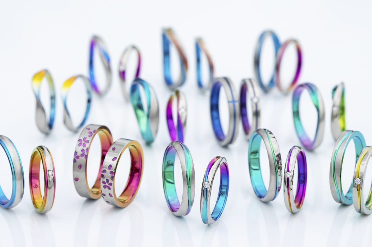 【静岡市】カラー発色が魅力！SORAの結婚指輪をご紹介します