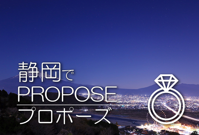 【静岡】プロポーズと言えば夜景の見えるスポットで！市内でおすすめの場所をご紹介