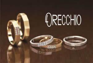 ORECCHIO　　四角ダイヤ