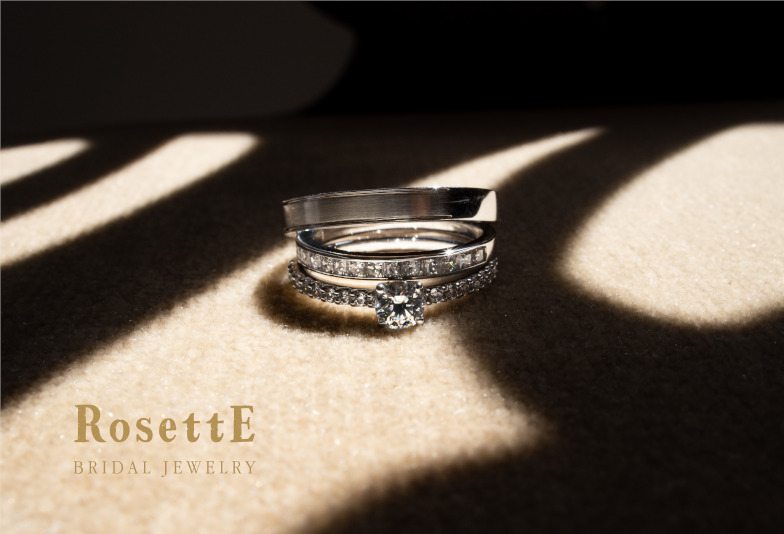 【南大阪・和歌山市】個性的なデザインが魅力！garden本店の人気結婚指輪ブランドRosetteをご紹介！