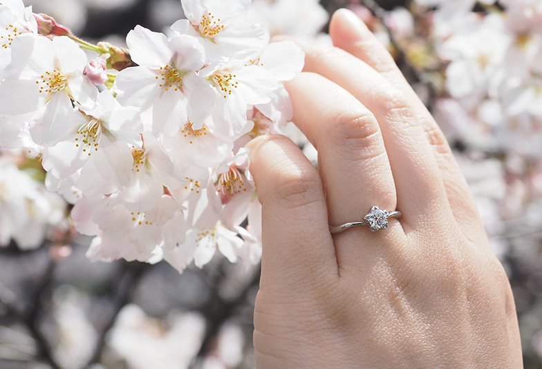 【金沢・野々市】お花をモチーフにした婚約指輪を知っていますか？～和のブランド『萬時』～