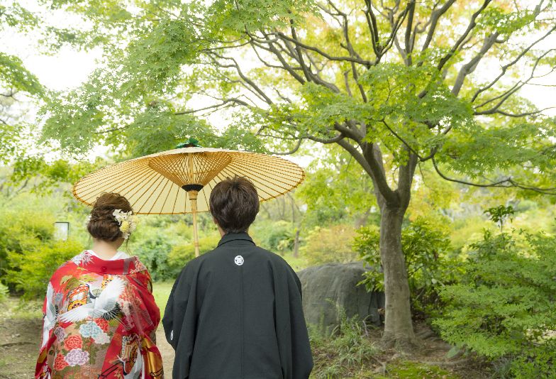 【大阪・岸和田市】和装のフォトウエディングはロケーション撮影が今人気！