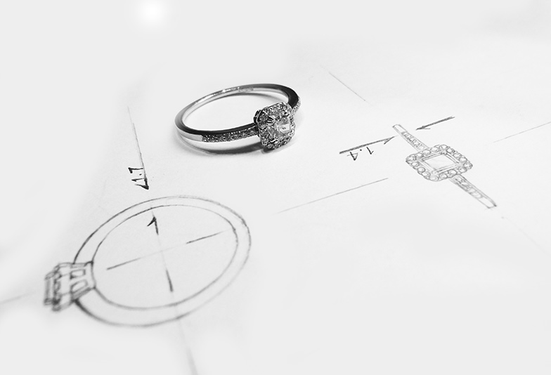 【浜松市】婚約指輪のデザインそれでいい？女友達と差をつけるなら個性派ダイヤモンド！