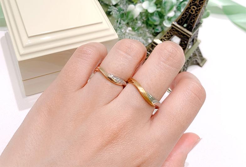 【豊橋市】コンビネーションの結婚指輪がオシャレ！SNSで人気のLAPAGEって知ってる？
