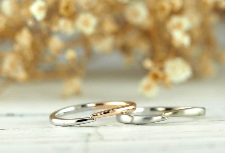 【福岡県久留米市】結婚指輪の素材に悩んだら、「コンビネーションリング」という選択肢はいかがですか？