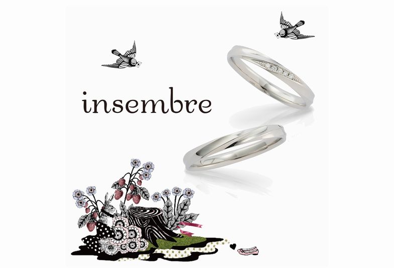 【和歌山市】価格を抑えた10万円で揃う結婚指輪ブランド「インセンブレ」をご紹介！