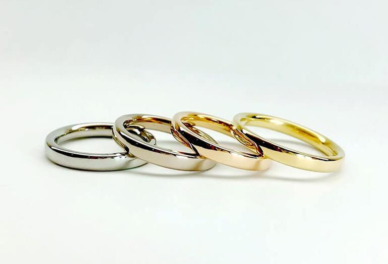 【静岡】ゴールドの結婚指輪でおすすめのデザインは？