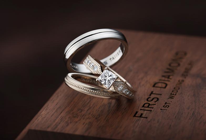 【静岡】婚約指輪が個性的！ぴったり重なる結婚指輪はある？