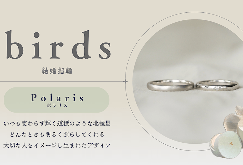 富山　動画　birds結婚指輪「Polaris」ご紹介動画