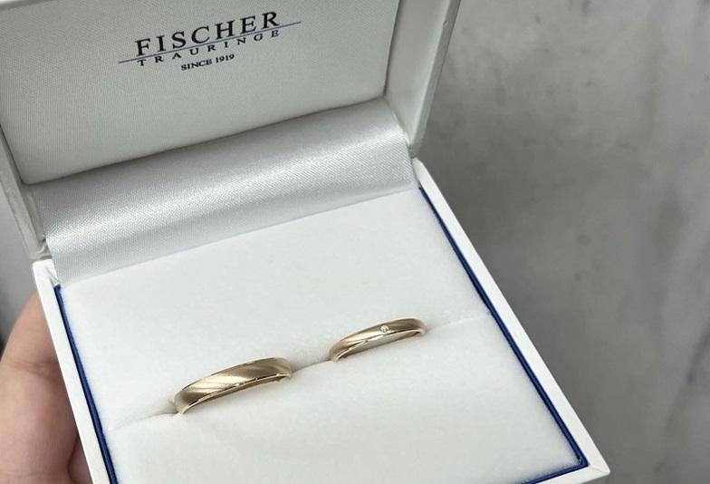 【京都】ドイツ製世界最高峰の結婚指輪「FISCHER（フィッシャー）」の人気デザイン