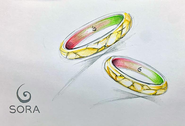 【静岡】どれを選べば良い？婚約指輪・結婚指輪迷子ならSORAのオーダーメイド！