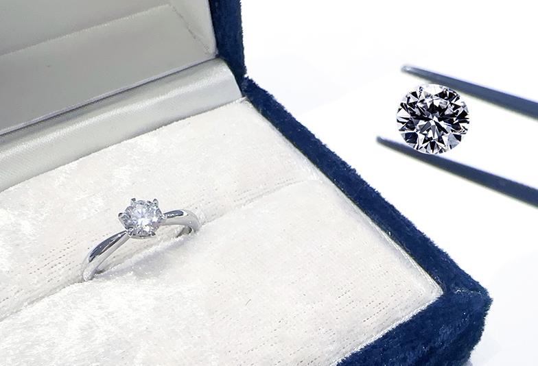 【静岡市】婚約指輪のダイヤモンドには最高品質のパーフェクトラフを