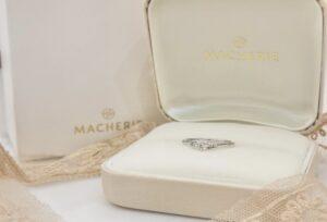 【京都】傷のつきにくいタイムレスプラチナを使用した婚約指輪ブランド「MACHERIE」