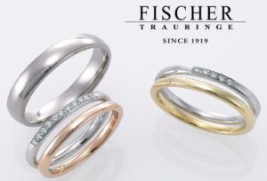 大阪・心斎橋鍛造製法の結婚指輪FISCHER