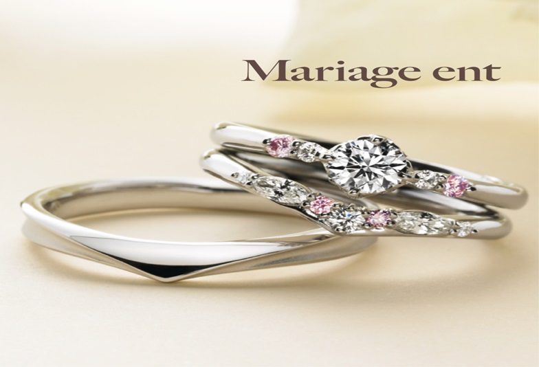 大阪・心斎橋｜小さなメレダイヤにまでこだわった高品質な結婚指輪ブランド「Mariage ent（マリアージュエント）」をご紹介いたします！