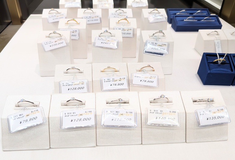 【京都】ＧＷにプロポーズを計画してる方におすすめ！当日持ち帰れる低価格の婚約指輪のご紹介！