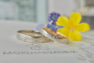 【郡山市】世界でひとつだけ。木目模様の結婚指輪