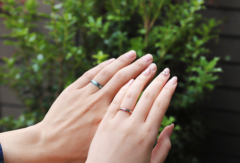 【静岡市】金属アレルギーでも一生つけられる。あなた専用の結婚指輪、作れます